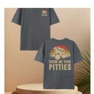 Gray 'Show Me Your Pitties' T-Shirt